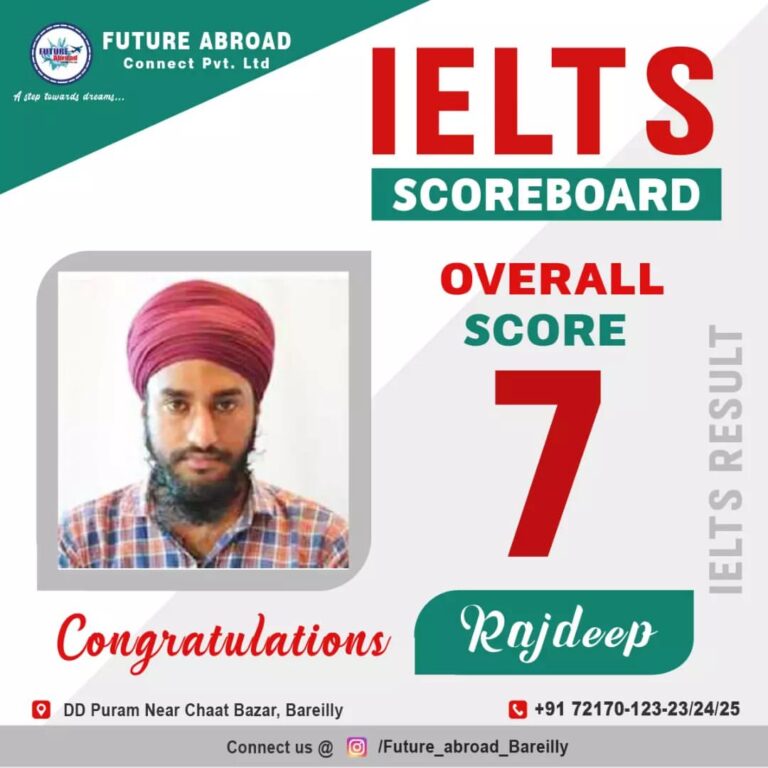 IELTS Student at Future abroad Connect Bareilly