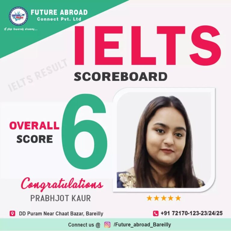 IELTS Student at Future abroad Connect Bareilly