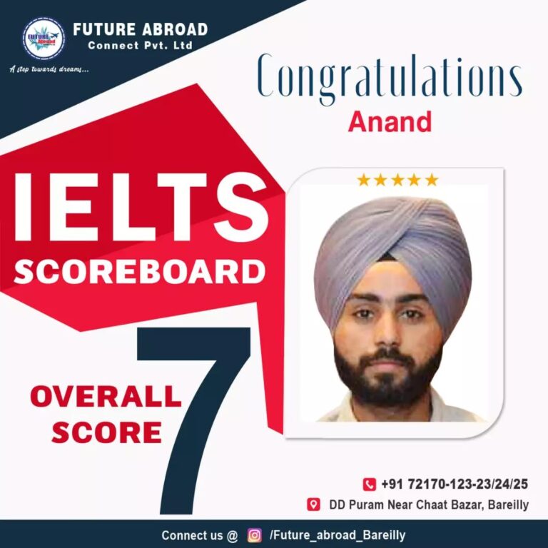 IELTS Student at Future abroad Connect Bareilly