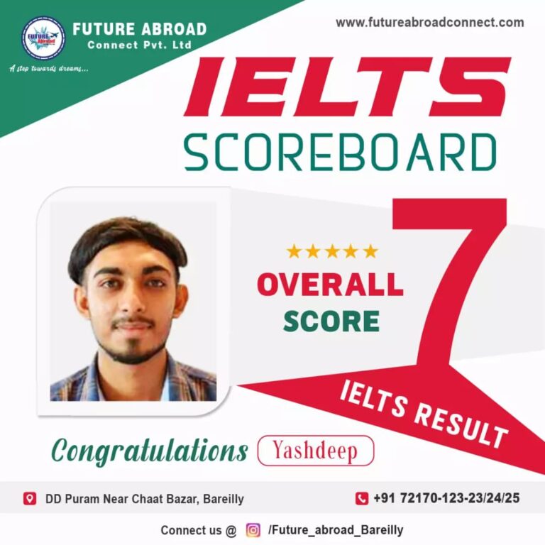 IELTS Student at Future abroad Connect Bareilly