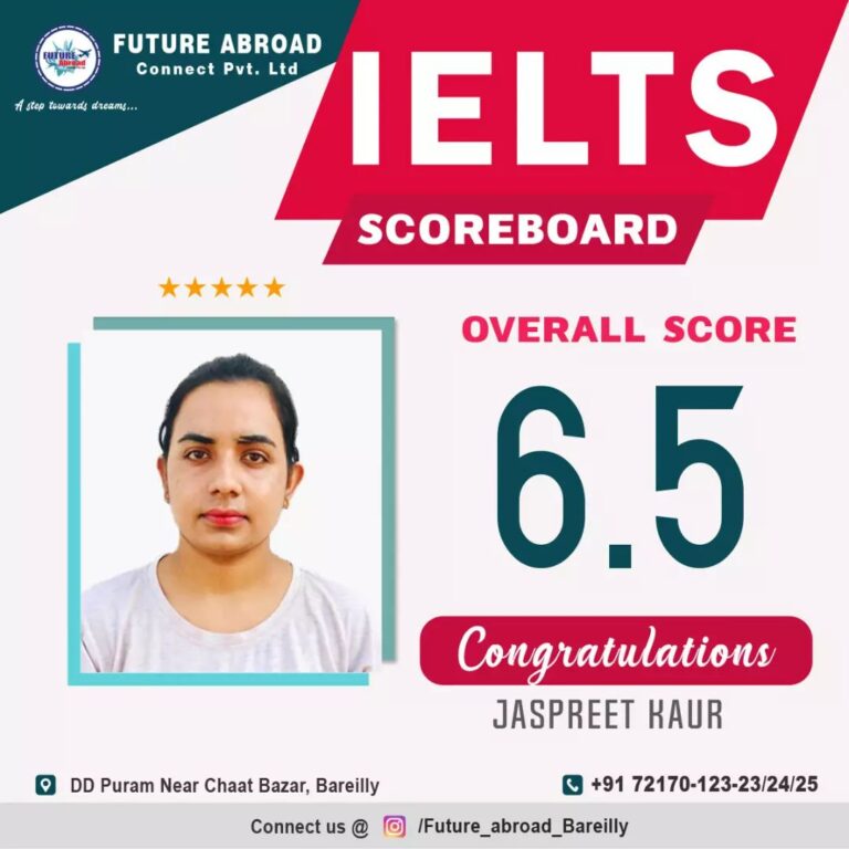 IELTS Student at Future abroad Connect Bareilly