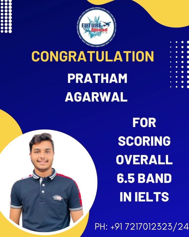 IELTS Student at Future abroad Connect Bareilly